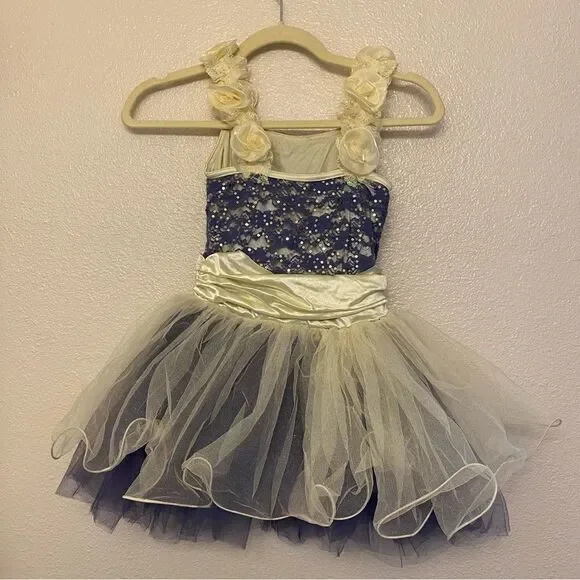 Weissman dance costume ballet jazz blue purple tutu Music Box Dancer 7916 MC - Picture 3 of 14